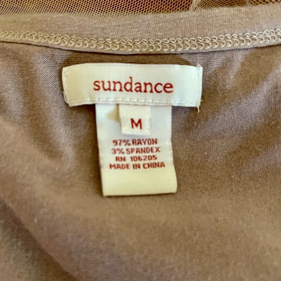 Sundance Mesh Appliqué Ruche Top - Picture 6 of 6